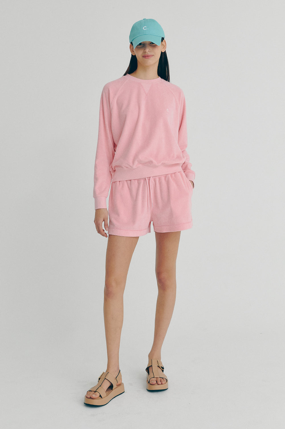 Terry Sweatshirt - Pink