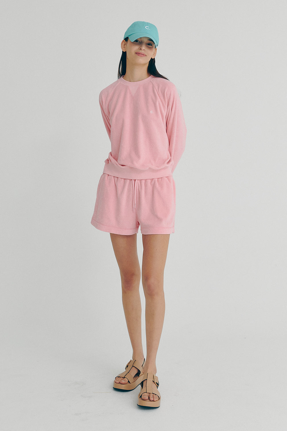 Terry Sweatshirt - Pink