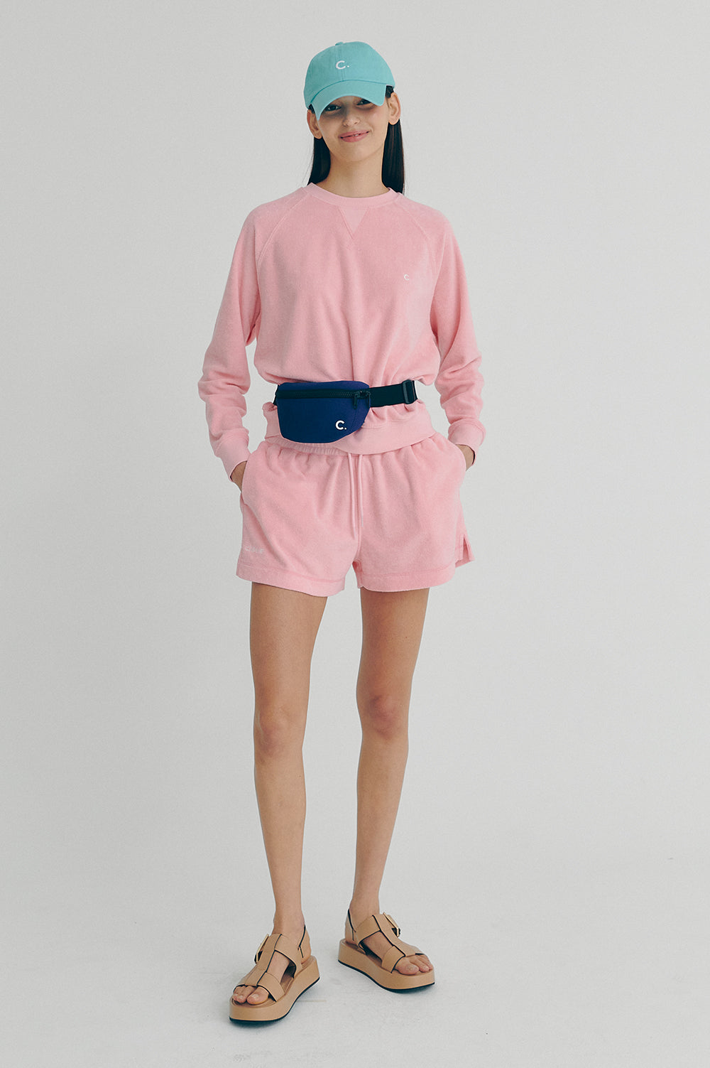 Terry Sweatshirt - Pink