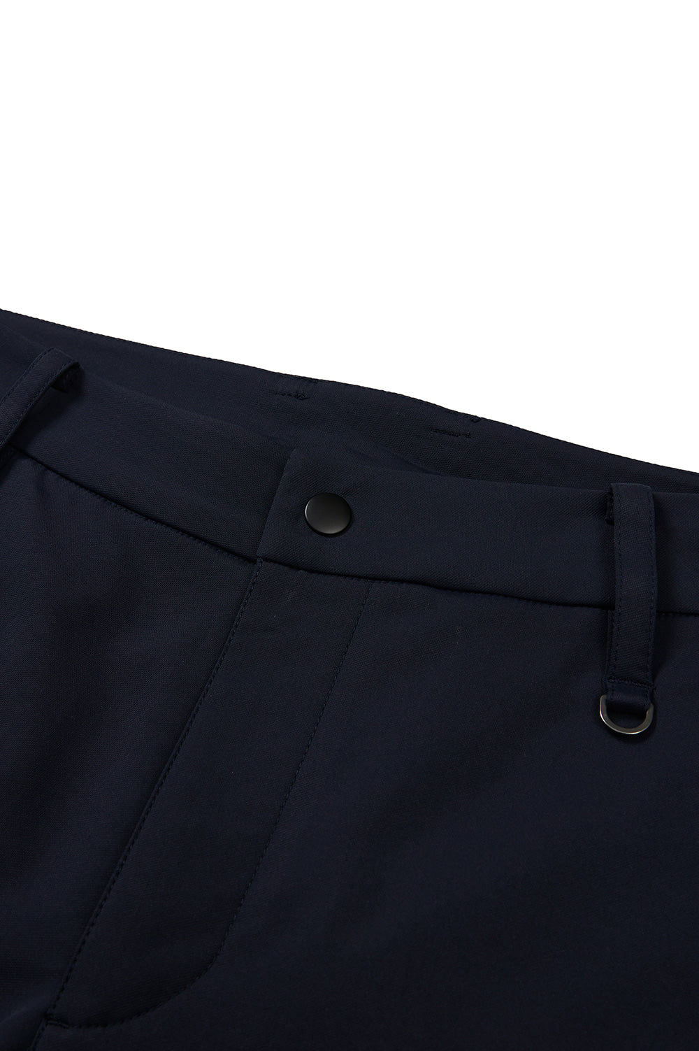 Straight Fit Stretch Pants Men - Navy