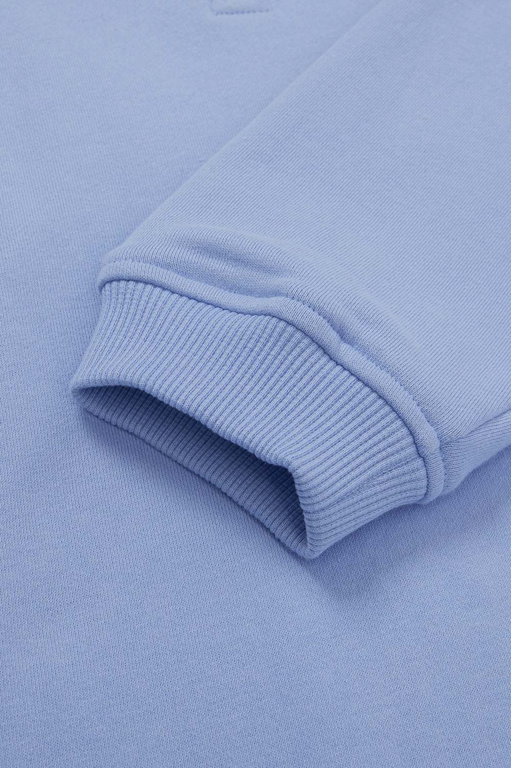 Logo Half-Zip T-Shirt - Sky Blue