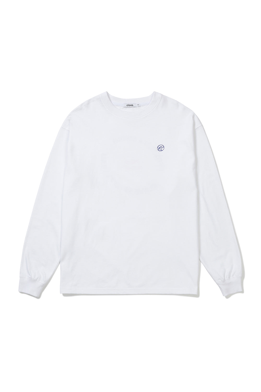 Lettering Long-Sleeve T-Shirt - White