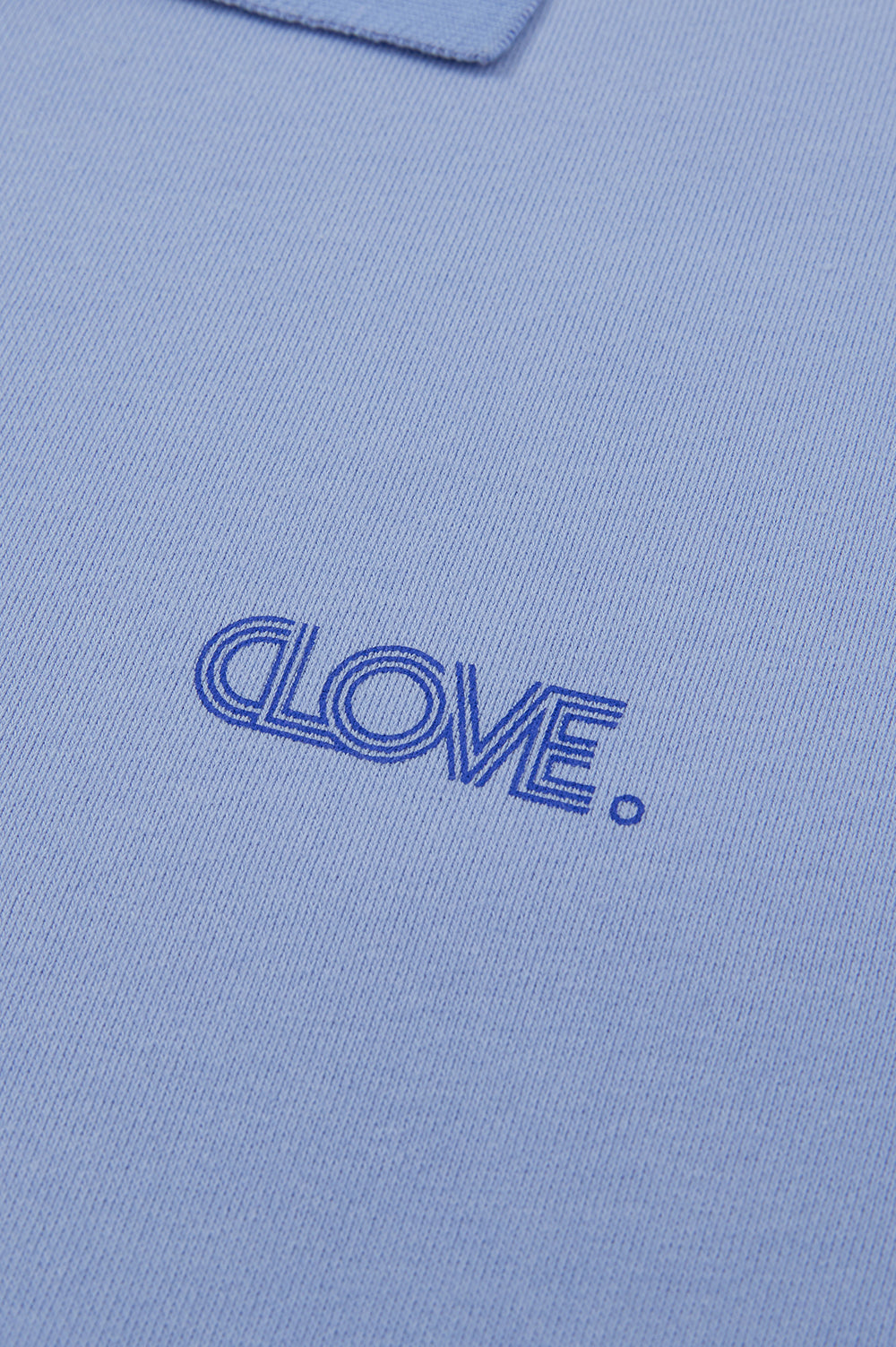 Logo Half-Zip T-Shirt - Sky Blue