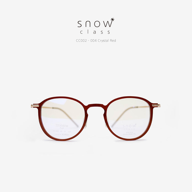 Jongpil Kim Glasses Snow Class - CC002