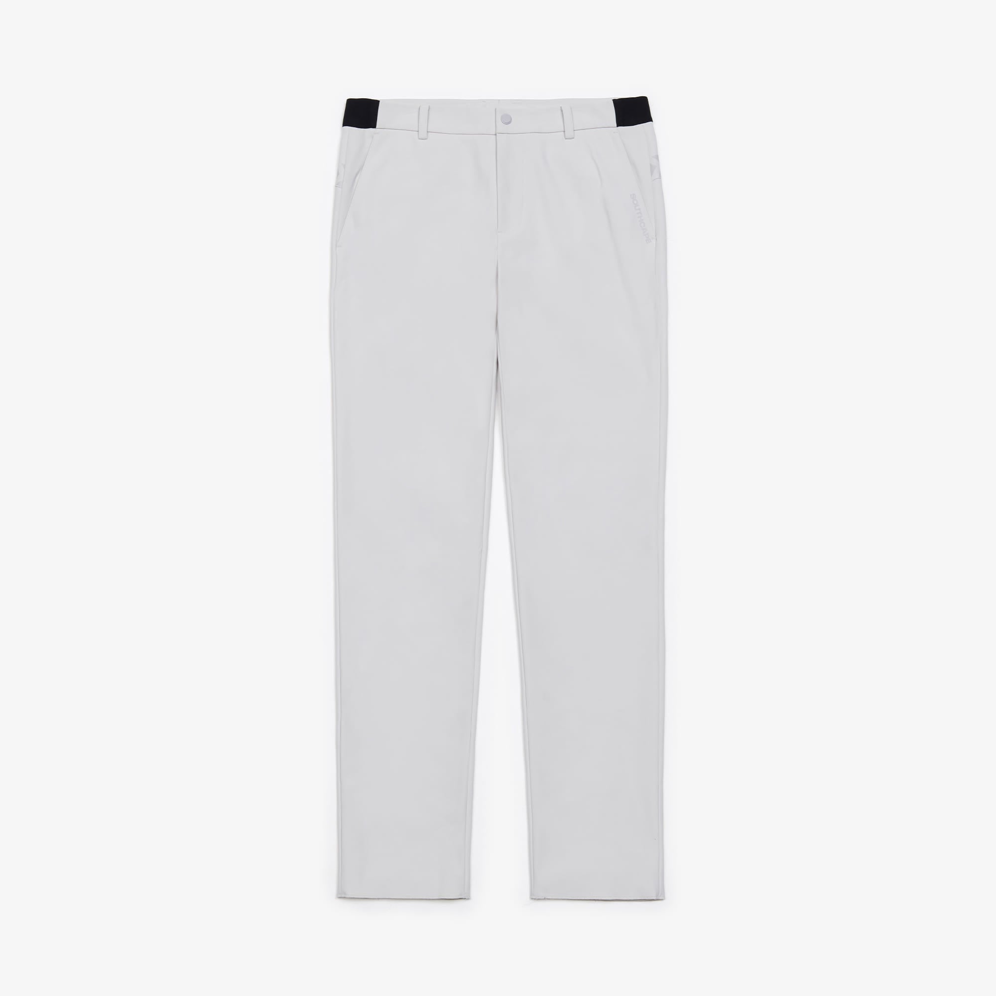 Men's Arrow Motif Pants - Light Gray