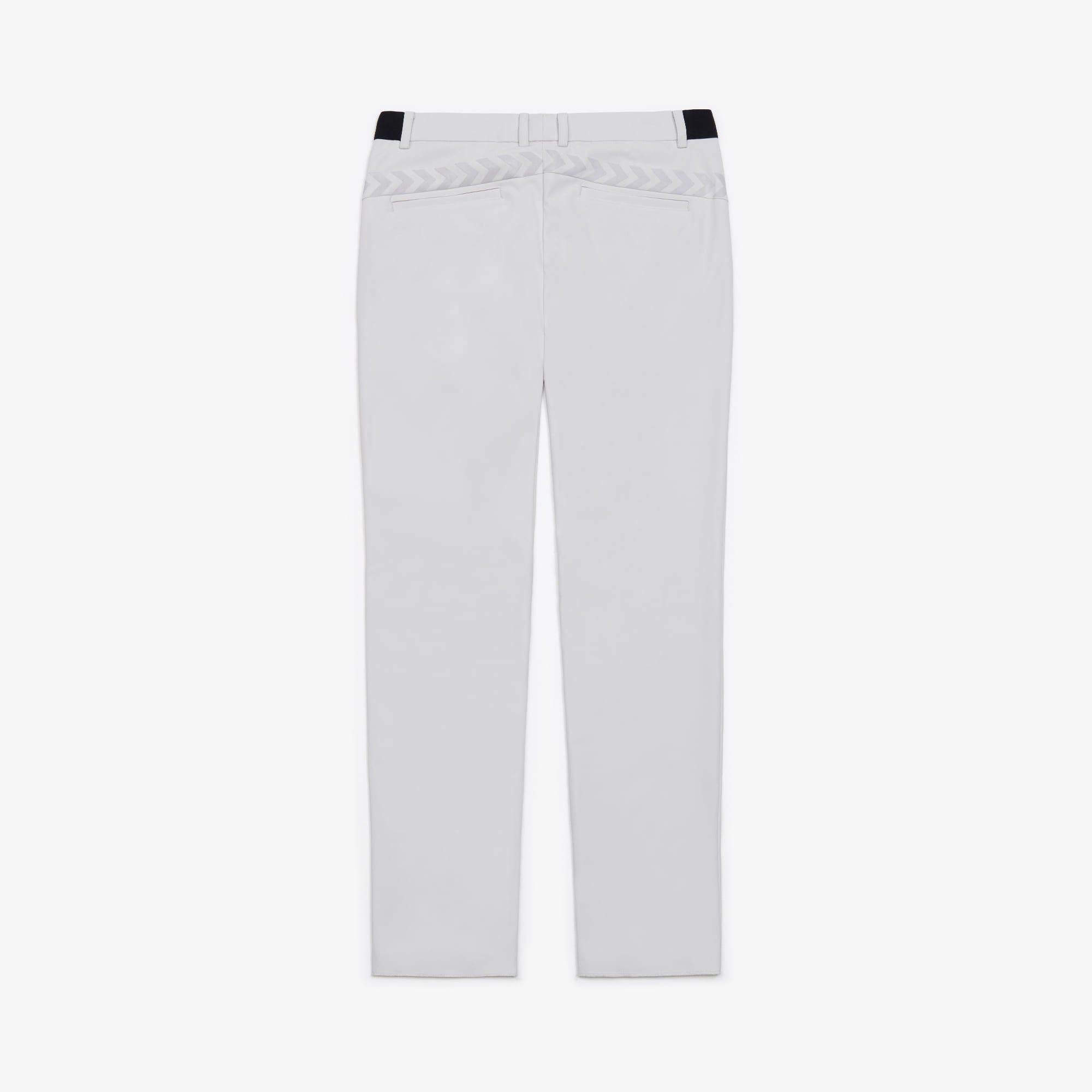 Men's Arrow Motif Pants - Light Gray