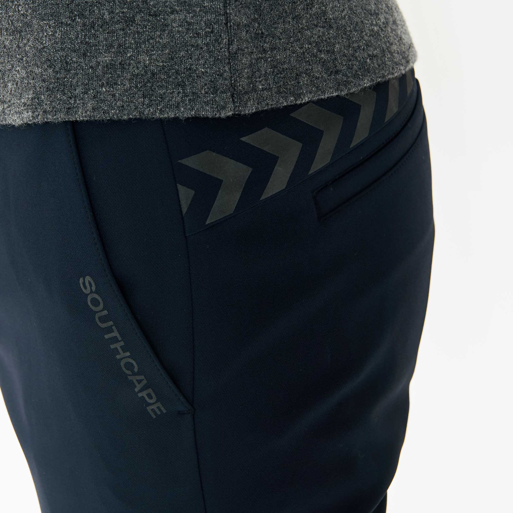 Men's Arrow Motif Pants - Navy