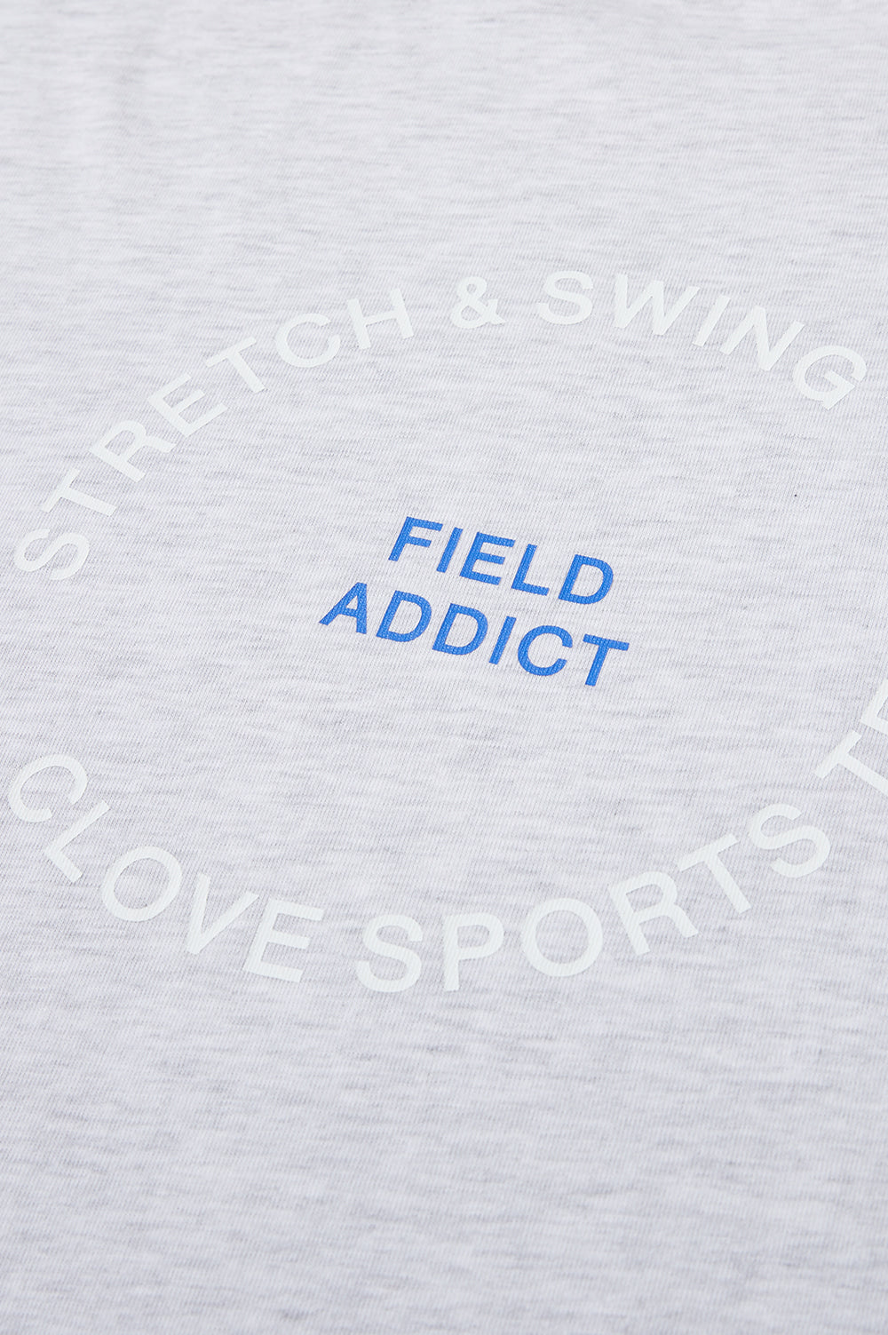 Lettering Long-Sleeve T-Shirt - Light Gray