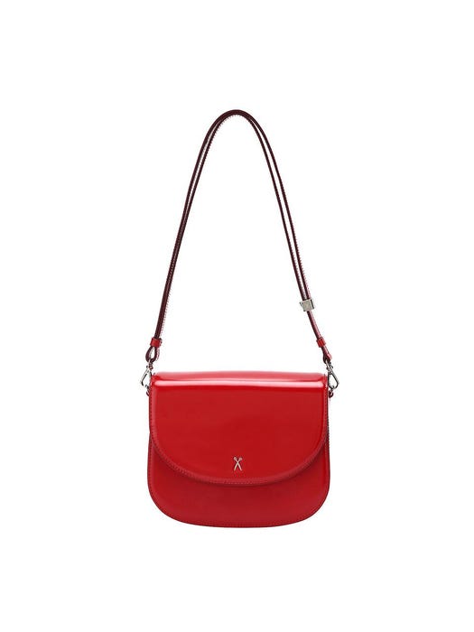 Luna Disco Cross Bag - Barbados Red