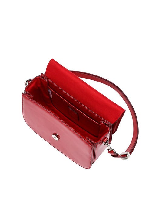 Luna Disco Cross Bag - Barbados Red