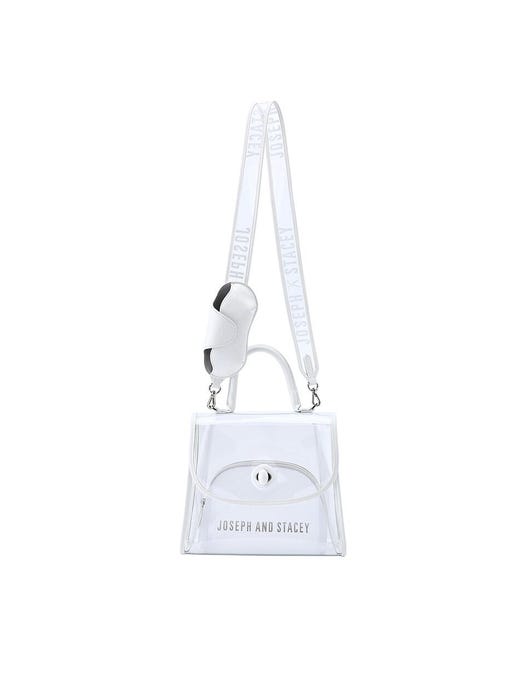 Joseph A Clear Bag - Off White