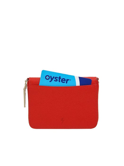 Easypass OZ Card Wallet With Chain - Chroma Red