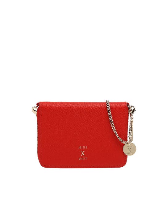 Easypass OZ Card Wallet With Chain - Chroma Red