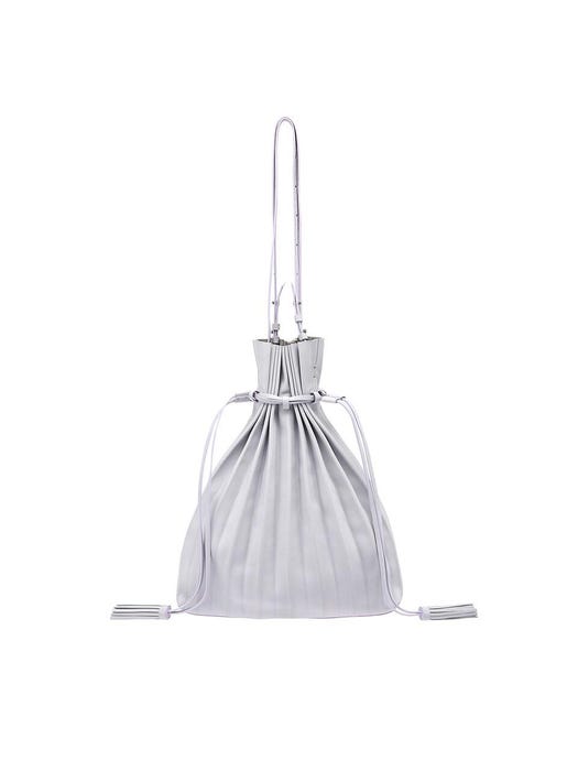 Lucky Pleats Shopper Bag - Light Purple