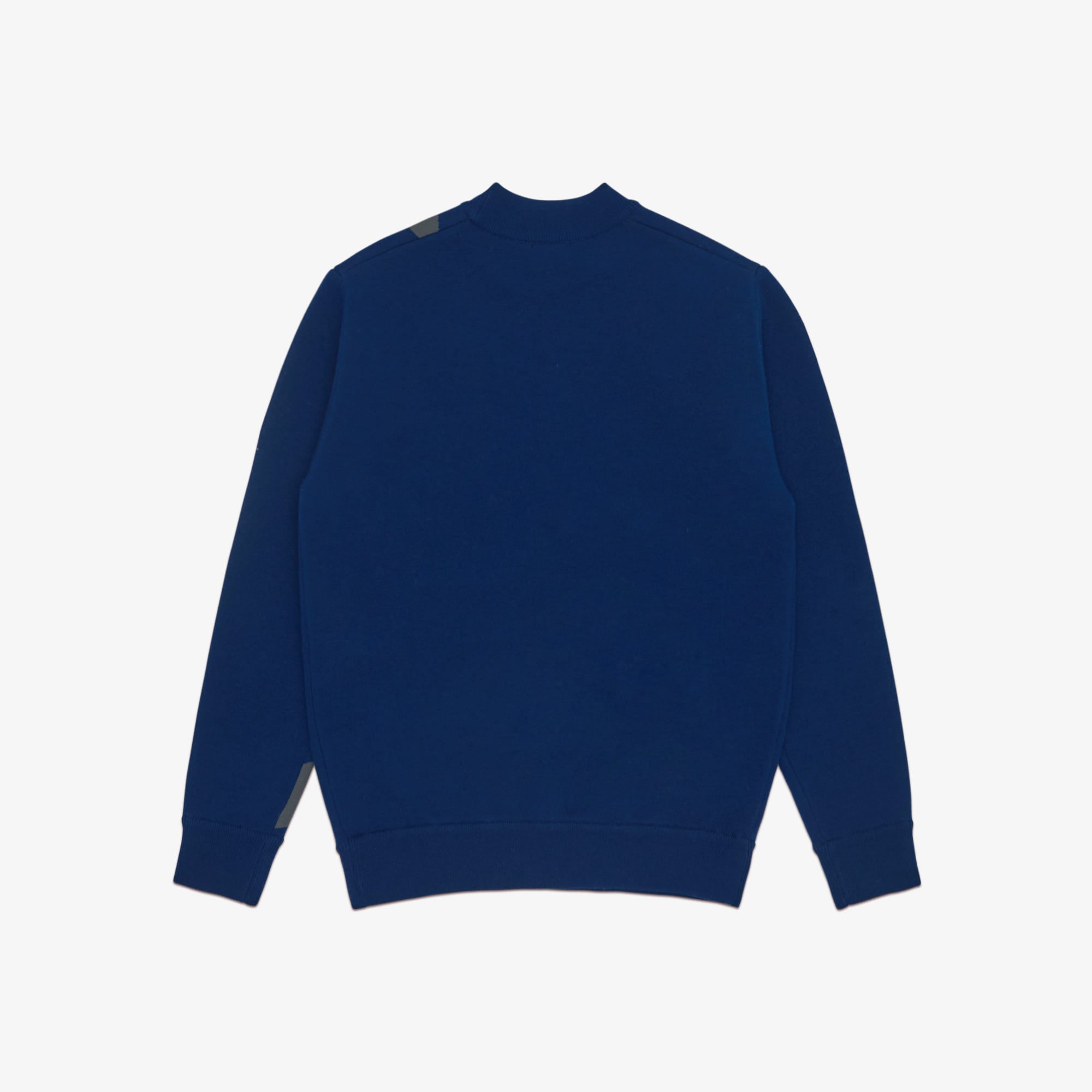 Men's color diagonal pullover knit - Navy