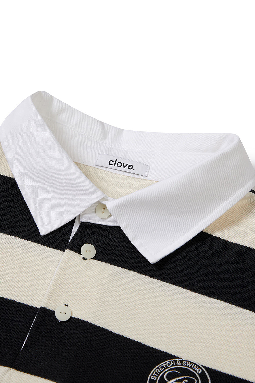 Classic Stripe Rugby Shirt Men - Ivory