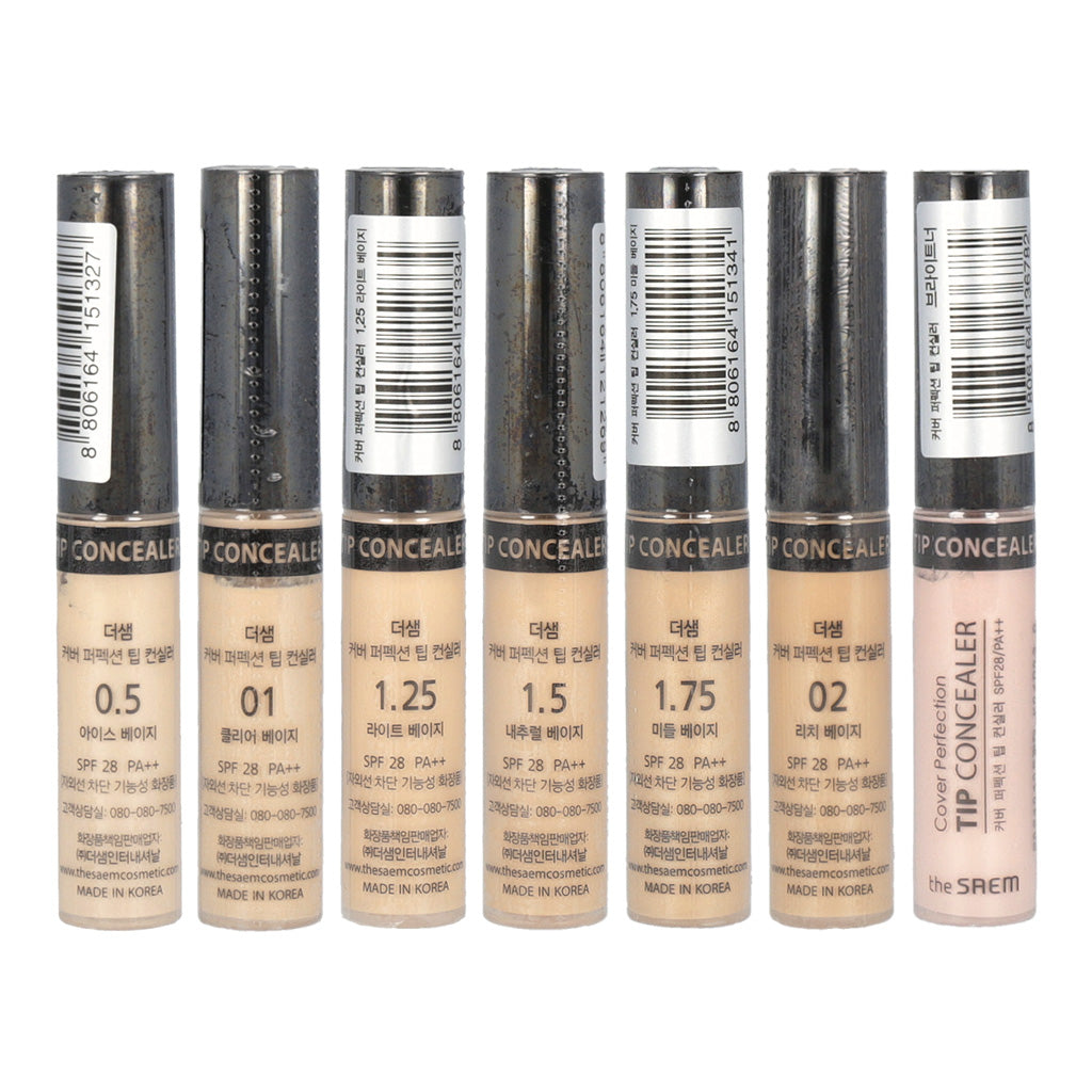 the SAEM Cover Perfection Tip Concealer 7 Colors - Dodoskin