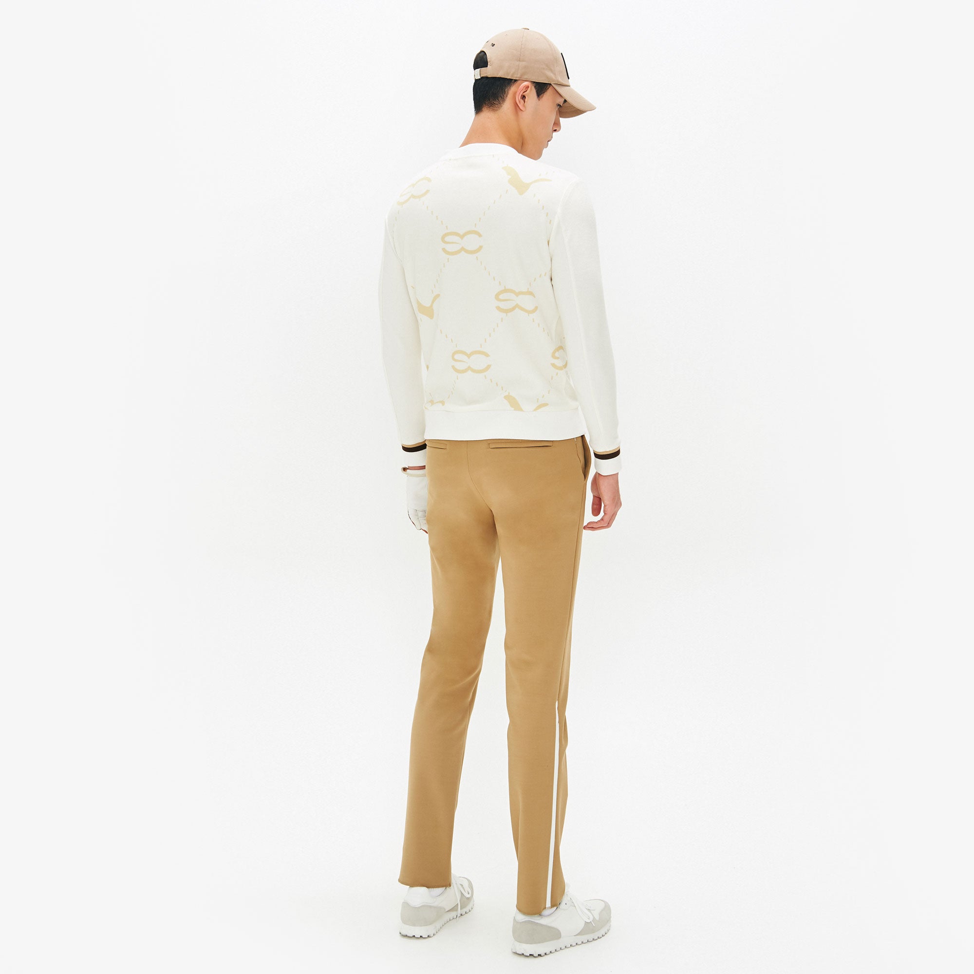 Men's printed sweatshirt - Ivory