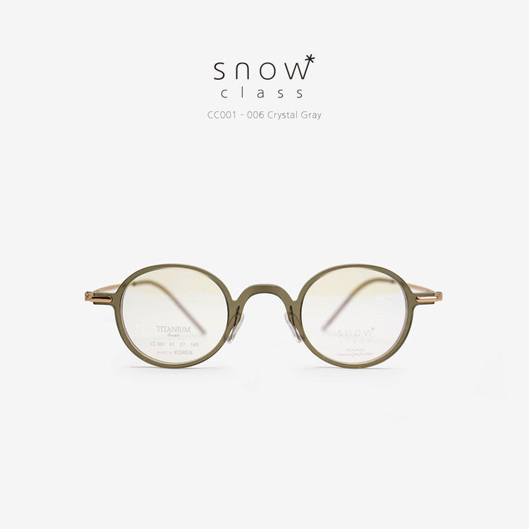 Jongpil Kim Glasses Snow Class - CC001