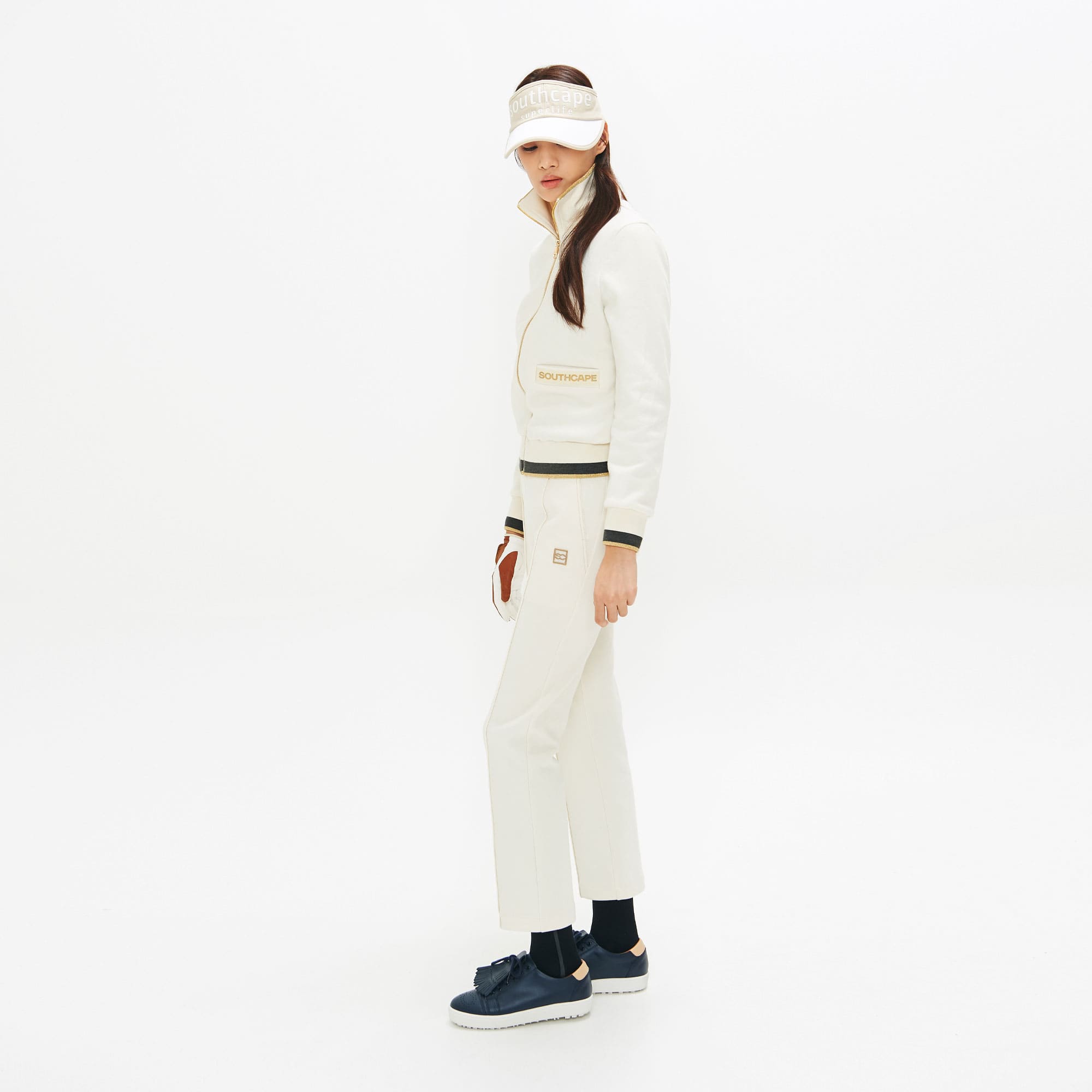 Women's Jersey Setup Pants - White