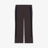 Women's Color Line Flare Pants - Brown