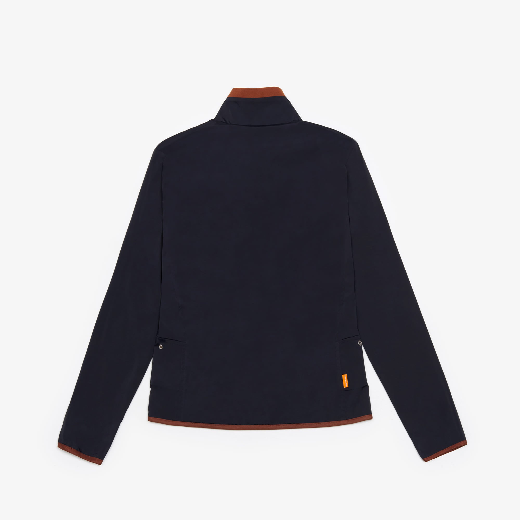 Women's Color Lining Fleece Jumper - Navy