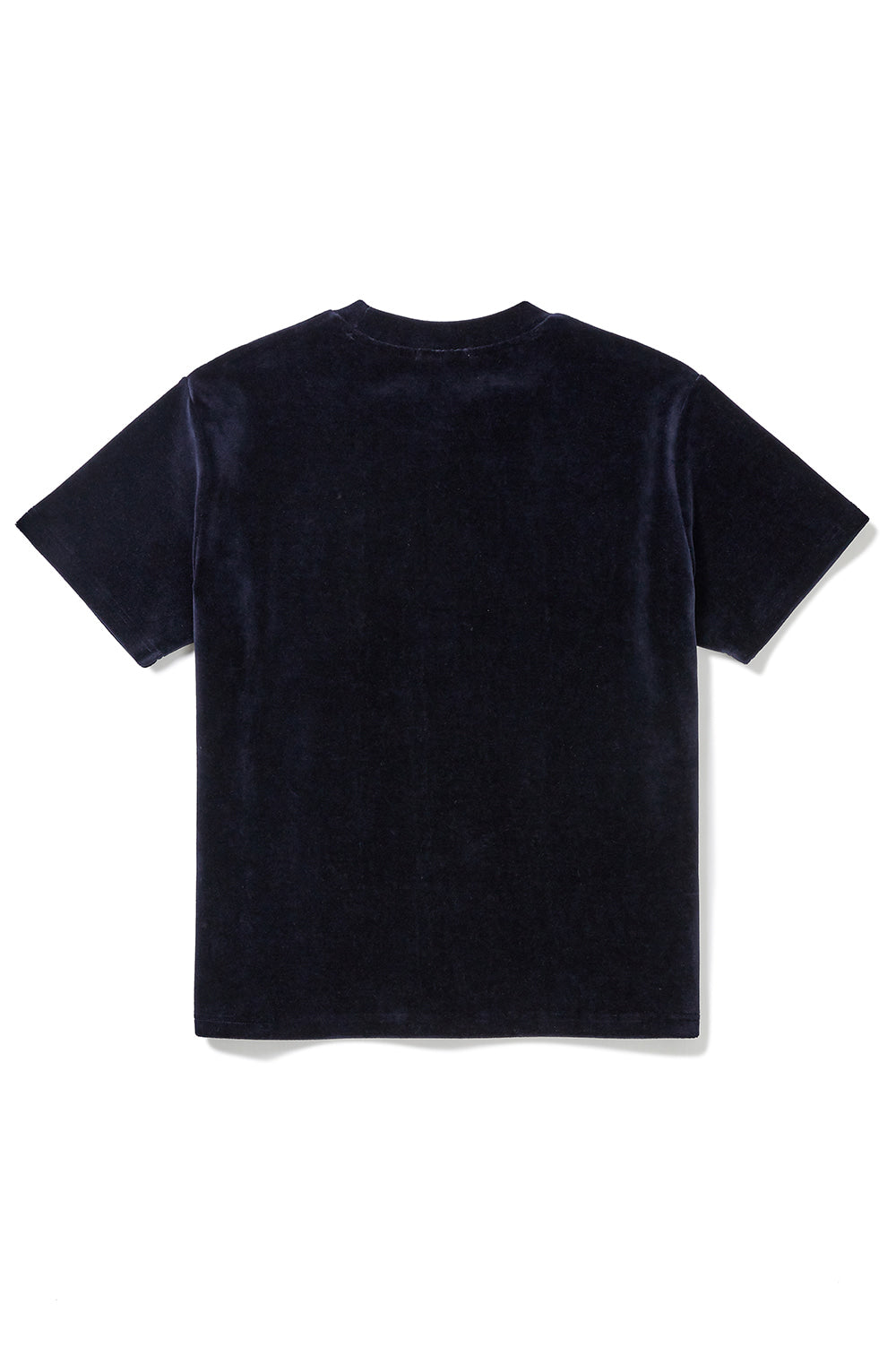 Velor Pocket T-Shirt Women - Navy