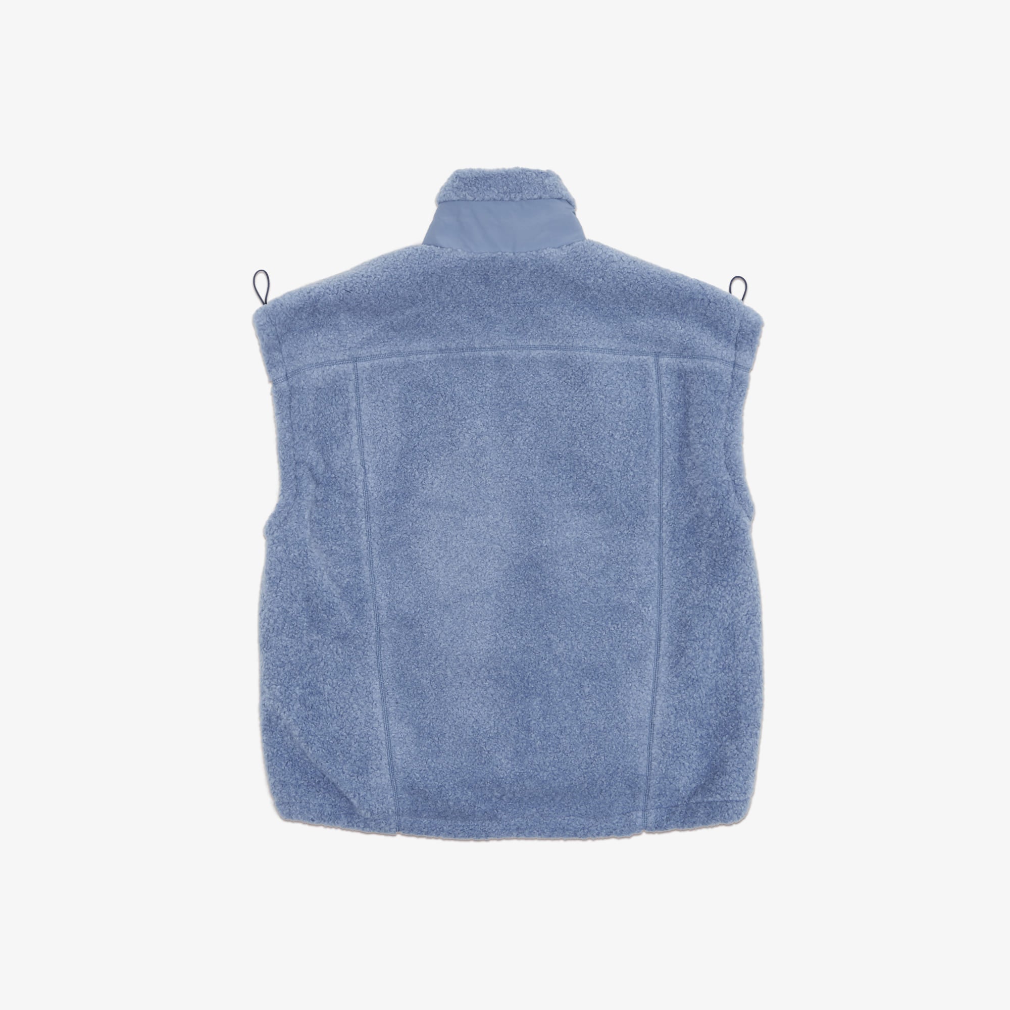 Women's Fleece Zip-up Vest - Blue