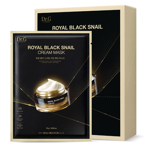 [Dr.G] ROYAL BLACK SNAIL CREAM MASK 1ea - Dodoskin