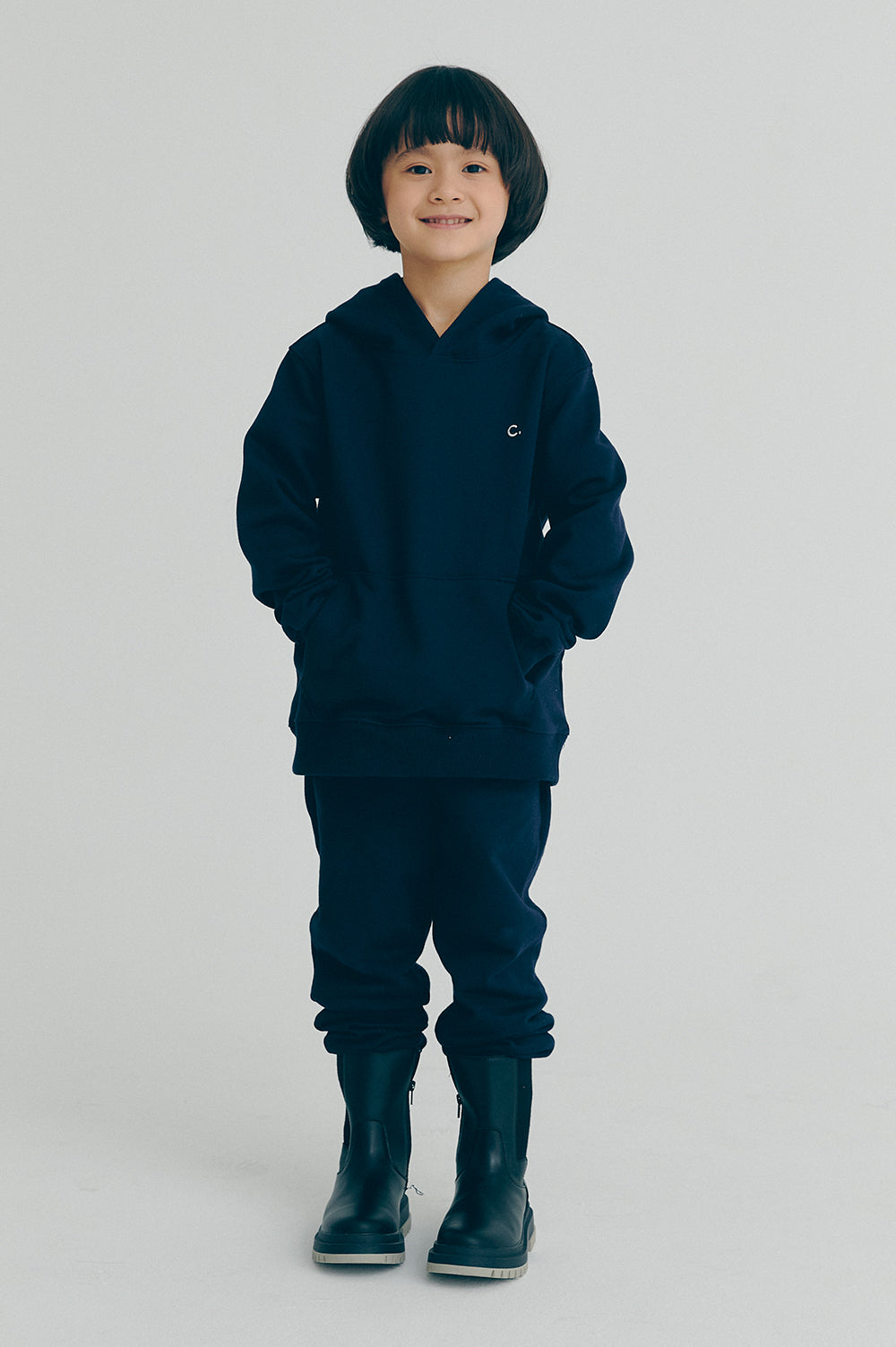 Active Sweat Hoody kids - Dark Navy