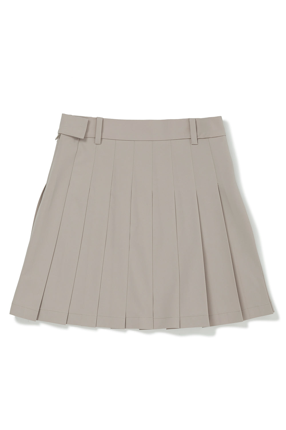 Pleated Skirt - Beige