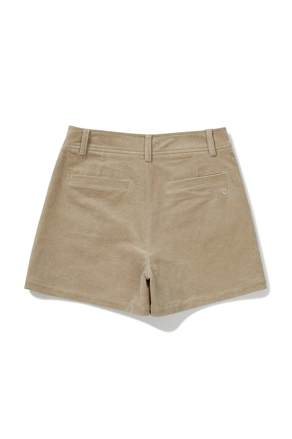 Corduroy Shorts - Beige