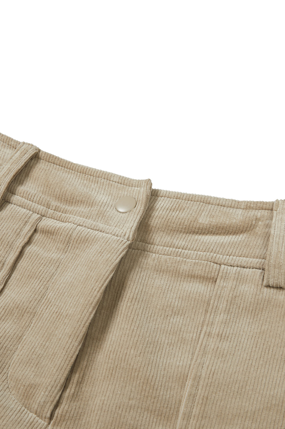 Corduroy Shorts - Beige