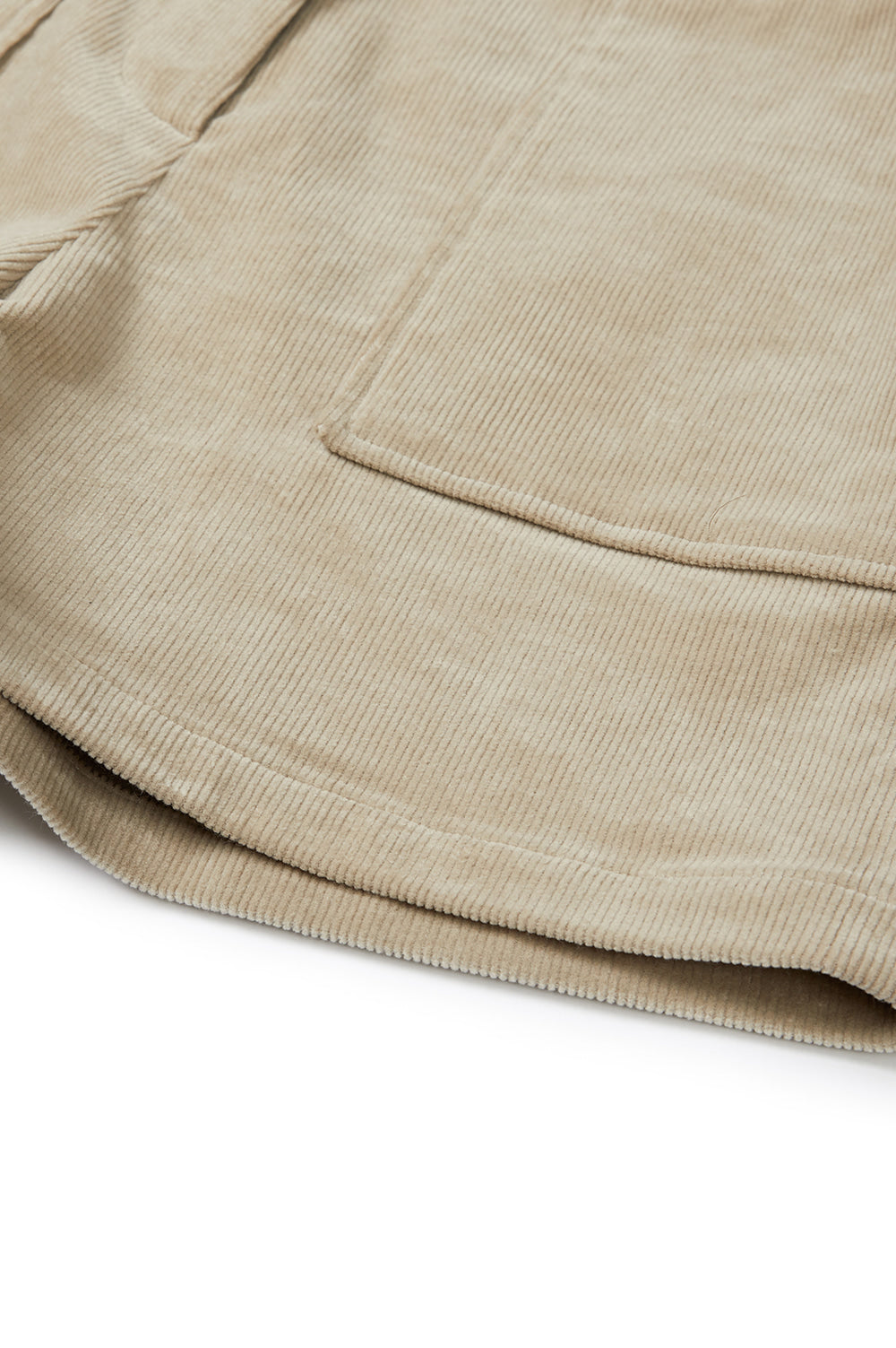 Corduroy Shorts - Beige