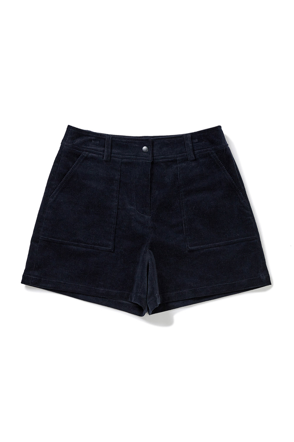 Corduroy Shorts - Dark Navy