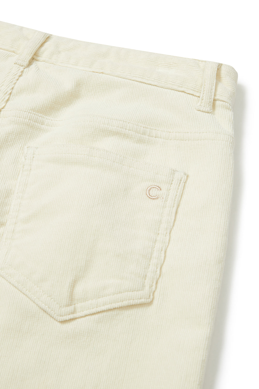 Corduroy Pants Women - Cream