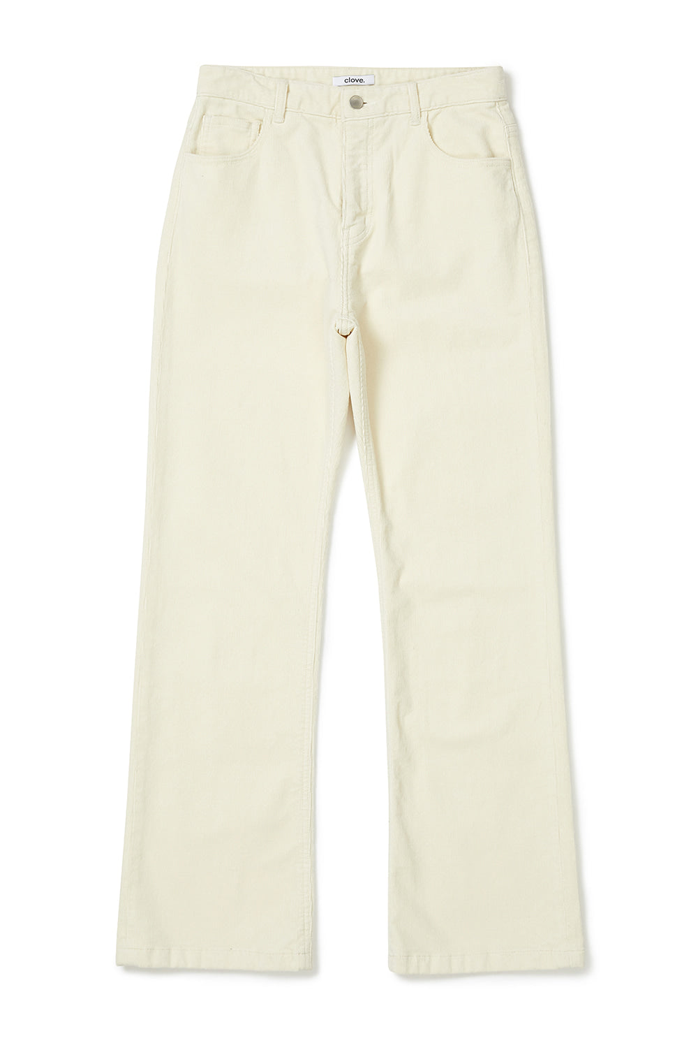 Corduroy Pants Women - Cream