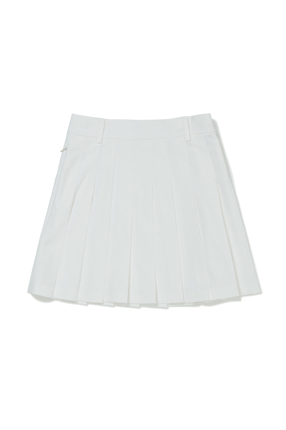 Classic Pleated Skirt - White