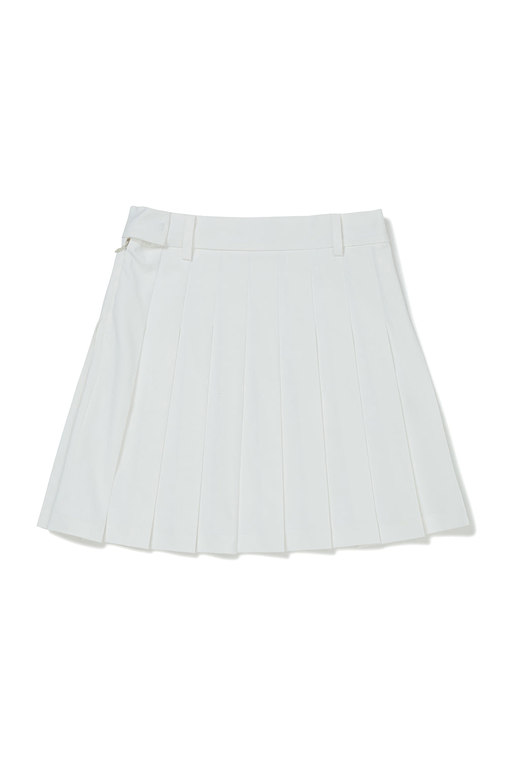 Classic Pleated Skirt - White