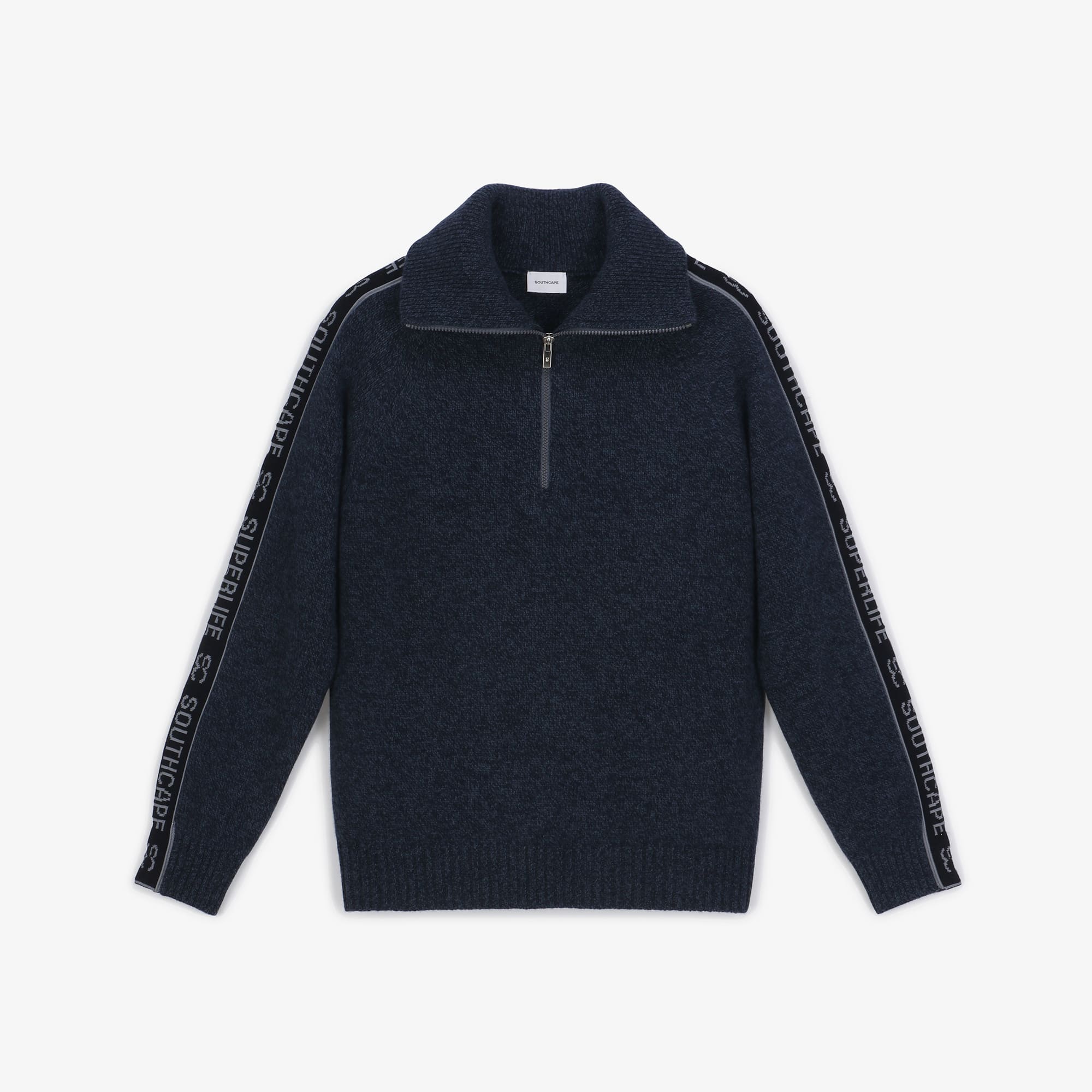 Men's Cashmere Logo Sleeve Pullover