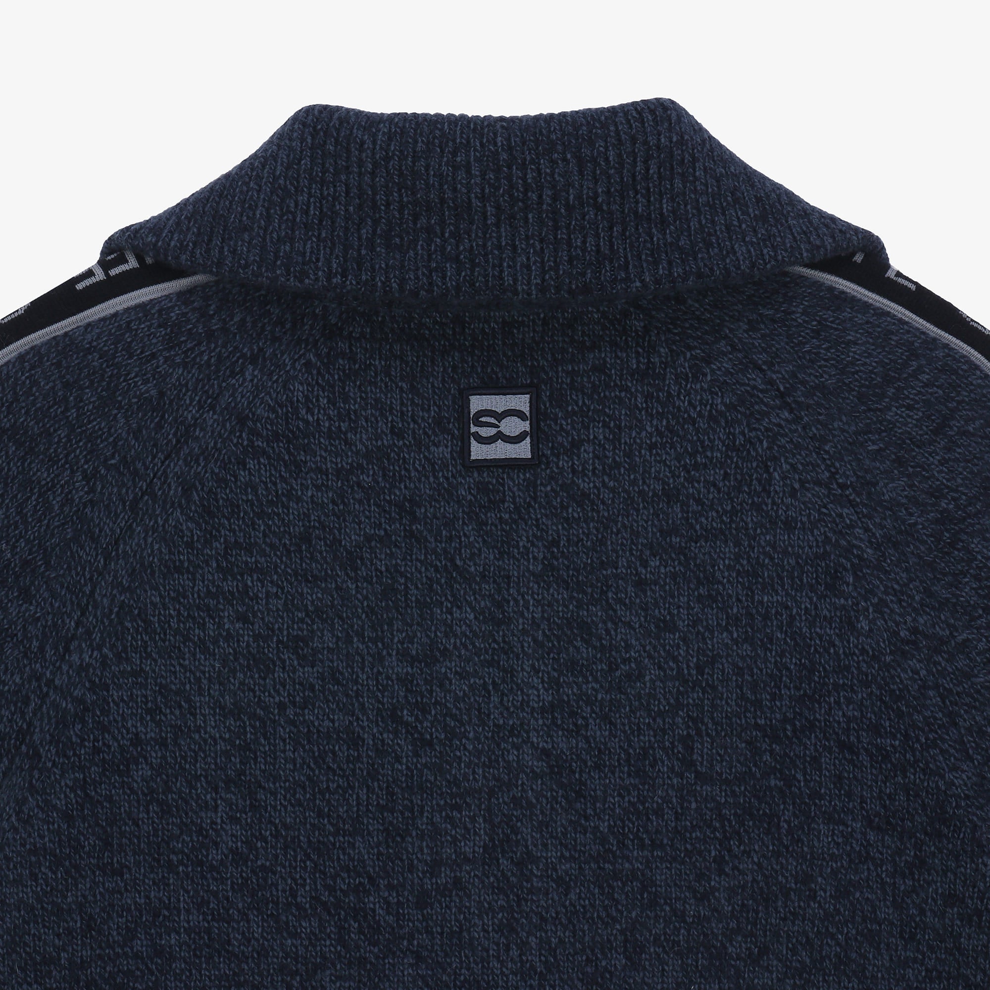 Men's Cashmere Logo Sleeve Pullover