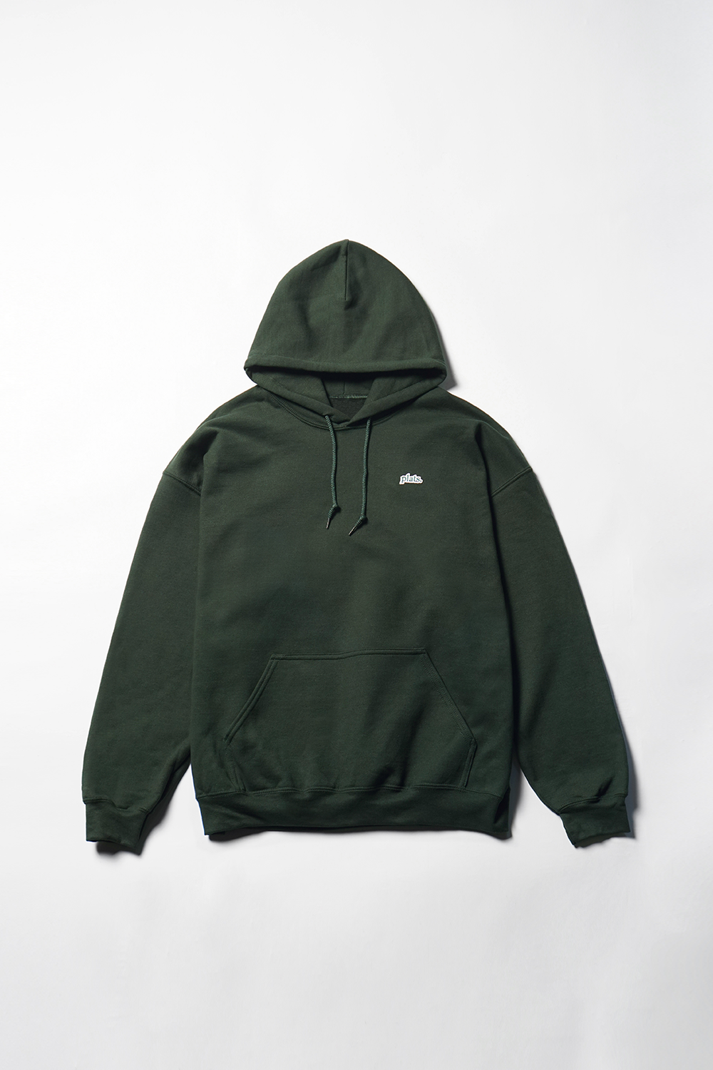 Flats Raised Hood - Deep Green