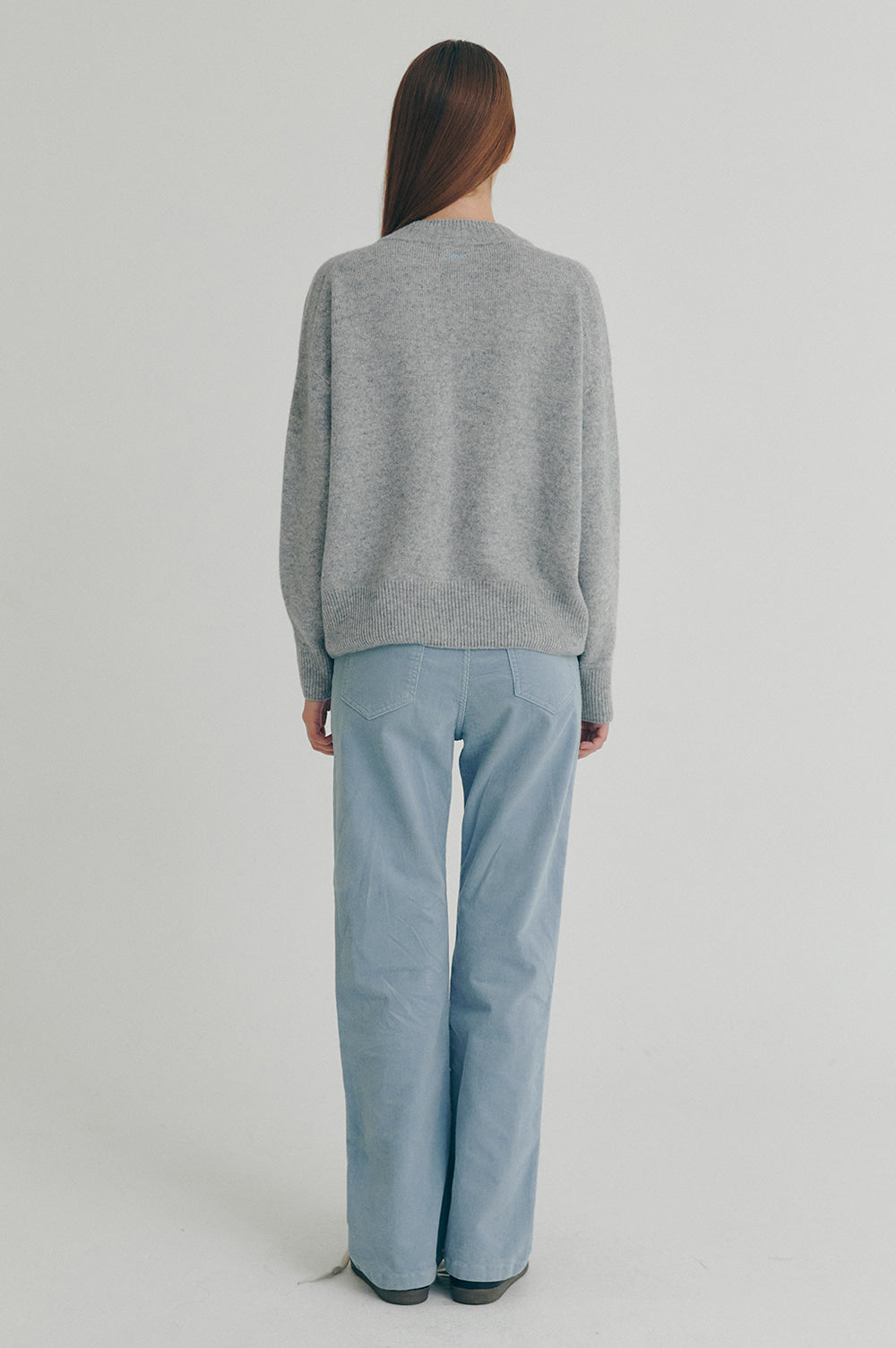 Corduroy Pants Women - Sky Blue