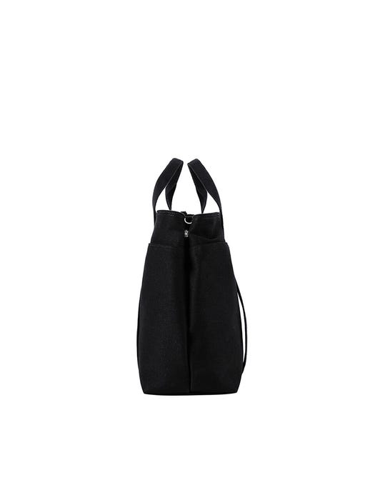 Stacey Daytrip Tote Canvas M Bag - Black