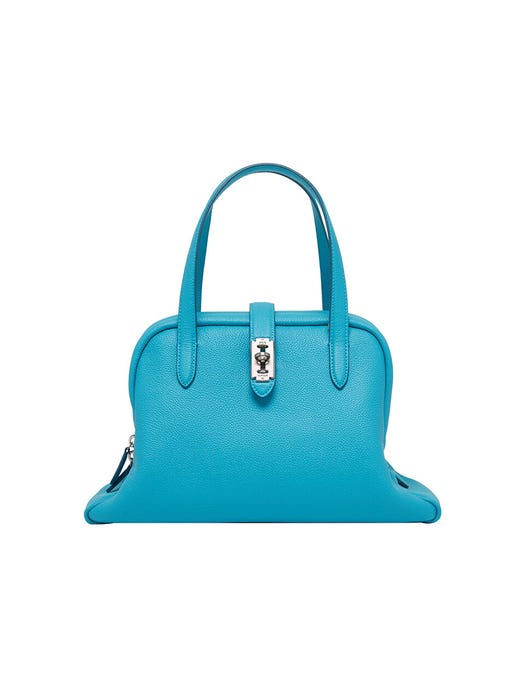 Toque Tote M Bag - Turquoise Blue
