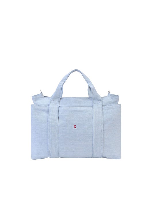 Stacey Daytrip Tote Canvas M - Light Denim