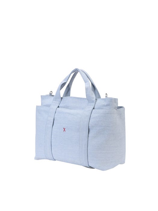 Stacey Daytrip Tote Canvas M - Light Denim