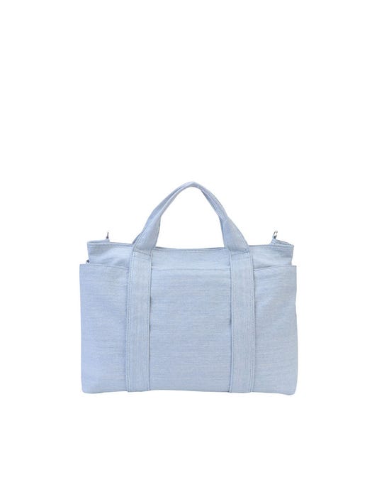 Stacey Daytrip Tote Canvas M - Light Denim