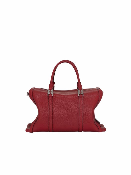 One-Eleven Boston Bag S - Deep Red