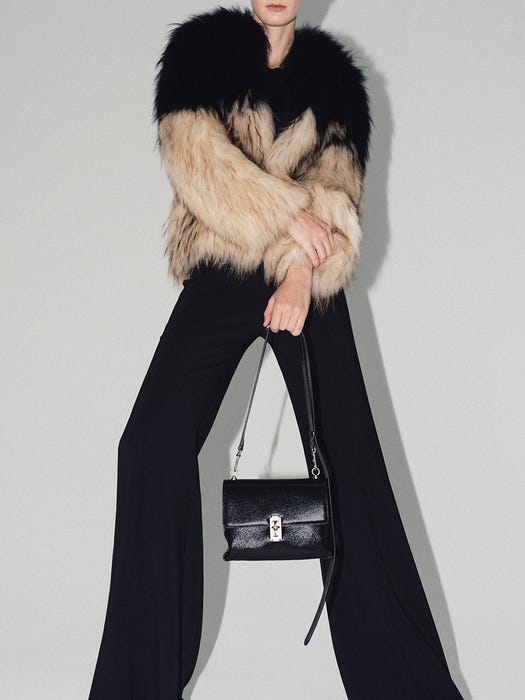 Toque Baguette Mini Crossbody Bag